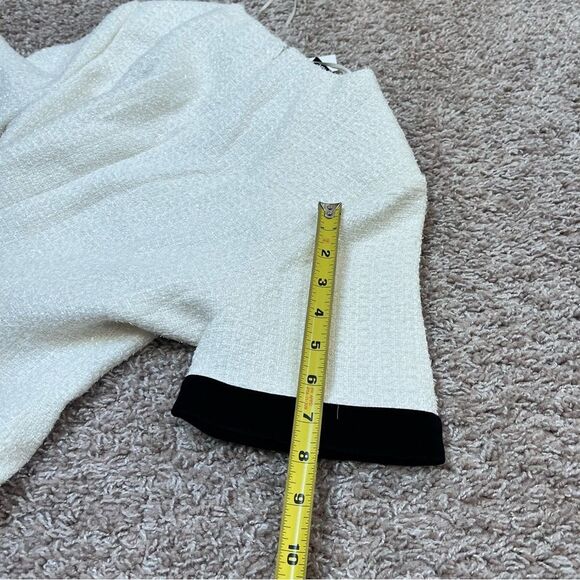 MABLE Tweed Mini Dress with Rhinestone Buttons - Picture 14 of 14